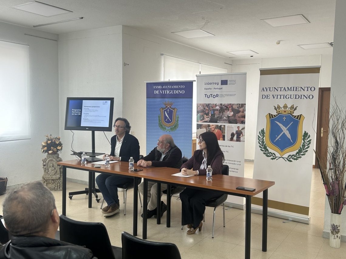 Retrospetiva do evento de apresenta&ccedil;&atilde;o do programa de forma&ccedil;&atilde;o alusivo &agrave;s C&eacute;lulas de Inova&ccedil;&atilde;o Rural, em Vitigudino